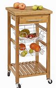 Image result for Small Butcher Block Cart