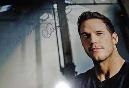 Image result for Chris Pratt Autograph