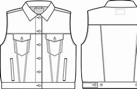 Image result for Jean Jacket Vest Men