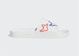 Image result for White Adidas Slides