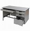 Image result for Gray Metal Desk