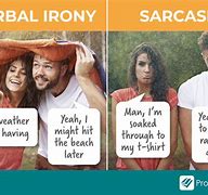 Image result for Irony vs Sarcasm