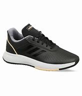 Image result for Black and Gold Adidas Tennis Shoes