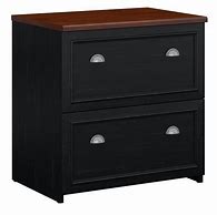 Image result for Black Wood Lateral File Cabinet