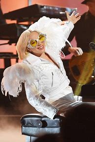 Image result for Angel Outfit Elton John