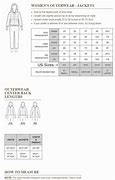 Image result for Carhartt Jacket Size Chart