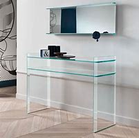 Image result for glass console table