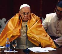 Image result for Pope Francis Robe