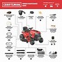 Image result for Craftsman T100 Riding Mower