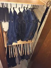 Image result for How to Hang Jeans On a Hanger
