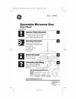 Image result for GE Spacemaker Microwave Manual