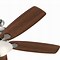 Image result for Hunter Discovery 48 LED Discovery 48" 5 Blade LED Ceiling Fan Brushed Nickel Fans Ceiling Fans Indoor Ceiling Fans
