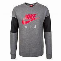 Image result for Nike Air Sweatshirt White Black and Grey
