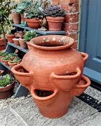 Image result for Terracotta Strawberry Pot Planters