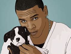 Image result for Chris Brown Cartoon Wallpaper