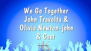 Image result for John Travolta We Go Together