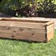 Image result for Large Wooden Rectangular Planters
