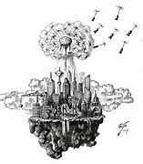 Image result for Atomic Bomb Drawing