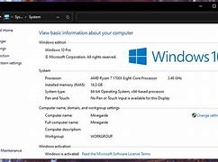 Image result for Windows 10 Computer Specs Location