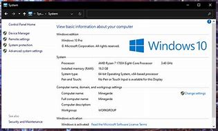 Image result for How to Check PC Specs in Windows 10