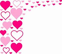 Image result for Pink Heart Border Clip Art