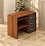 Image result for Brown Wood Desk Modern