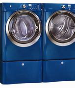 Image result for Blue Front Load Washer and Dryer