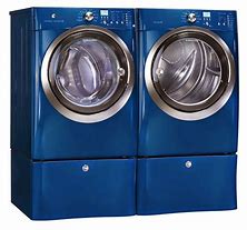 Image result for Blue Front Load Washer and Dryer Set