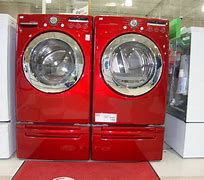 Image result for Lowe's Washer Dryer Sets Red