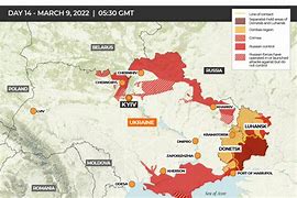 Image result for War in Ukraine Update Map Today