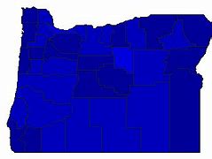 Image result for Oregon 2020 Election Map
