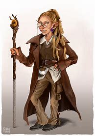 Image result for Dungeons and Dragons Gnome Wizard Female