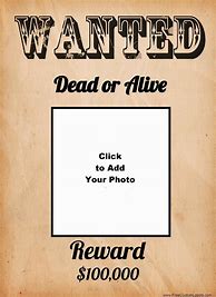 Image result for Wanted Plakat