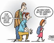 Image result for Student Debt Political Cartoon