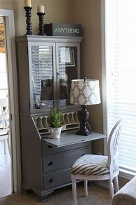 Image result for Secretary Desk with Decorating