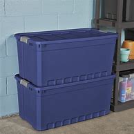 Image result for What Are the Called Big Red or Blue Containers for Clothing Storage