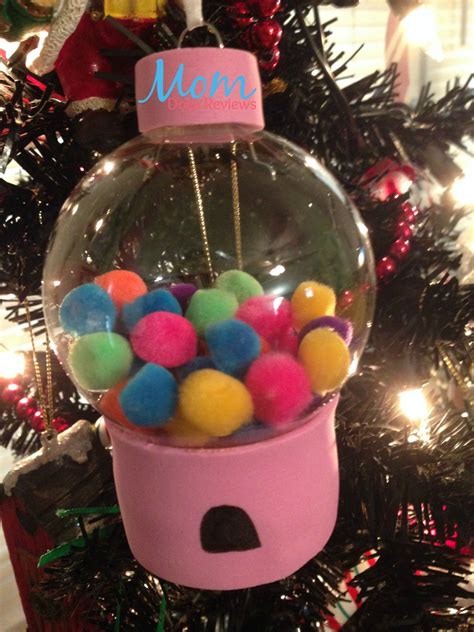 DIY Gumball Machine and Cupcake Ornament How Sweet! #Craft