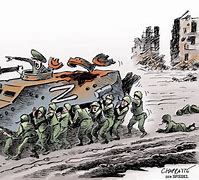 Image result for War in Ukraine Cartoon