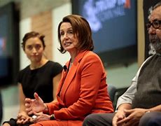 Image result for Pelosi and Articles of Impeachment Pens