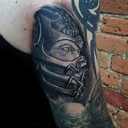 Image result for Mortal Kombat Sub-Zero and Scorpion Tattoos