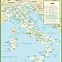 Image result for Map of Italy with Provinces and Cities