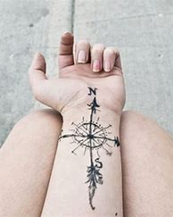 Image result for Compass Cross Tattoo