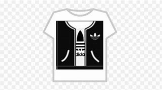 Image result for Black Adidas Jacket T-Shirt Roblox