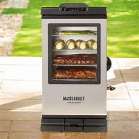 Image result for Masterbuilt Bluetooth Digital Electric Smoker - Chrome - Smokers By Sportsman's Warehouse