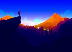 Image result for Neon Firewatch Wallpaper