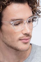 Image result for Clear Eyeglasses for Men