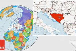 Image result for Bosnia On World Map