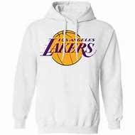Image result for White Lakers Hoodie