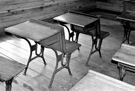 Image result for Old-Fashioned Wooden School Desk