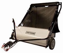 Image result for Powered Lawn Sweeper
